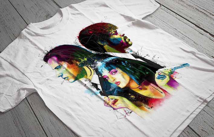 Regular Fit Printed T-Shirt Pulp Fiction