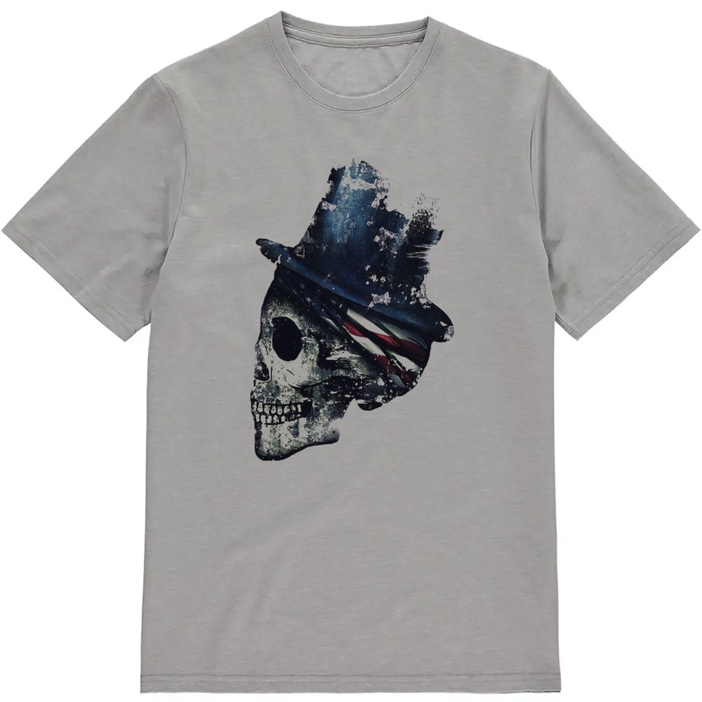 Regular Fit Printed T-Shirt Skull — image 3