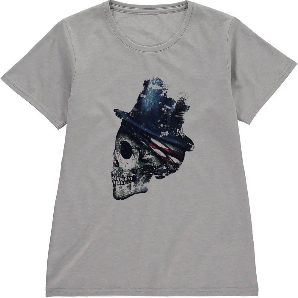 Regular Fit Printed T-Shirt Skull — image 5