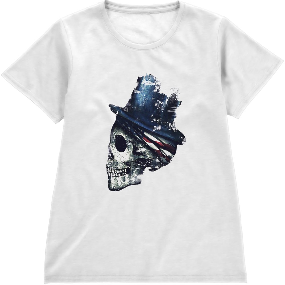 Regular Fit Printed T-Shirt Skull — image 4