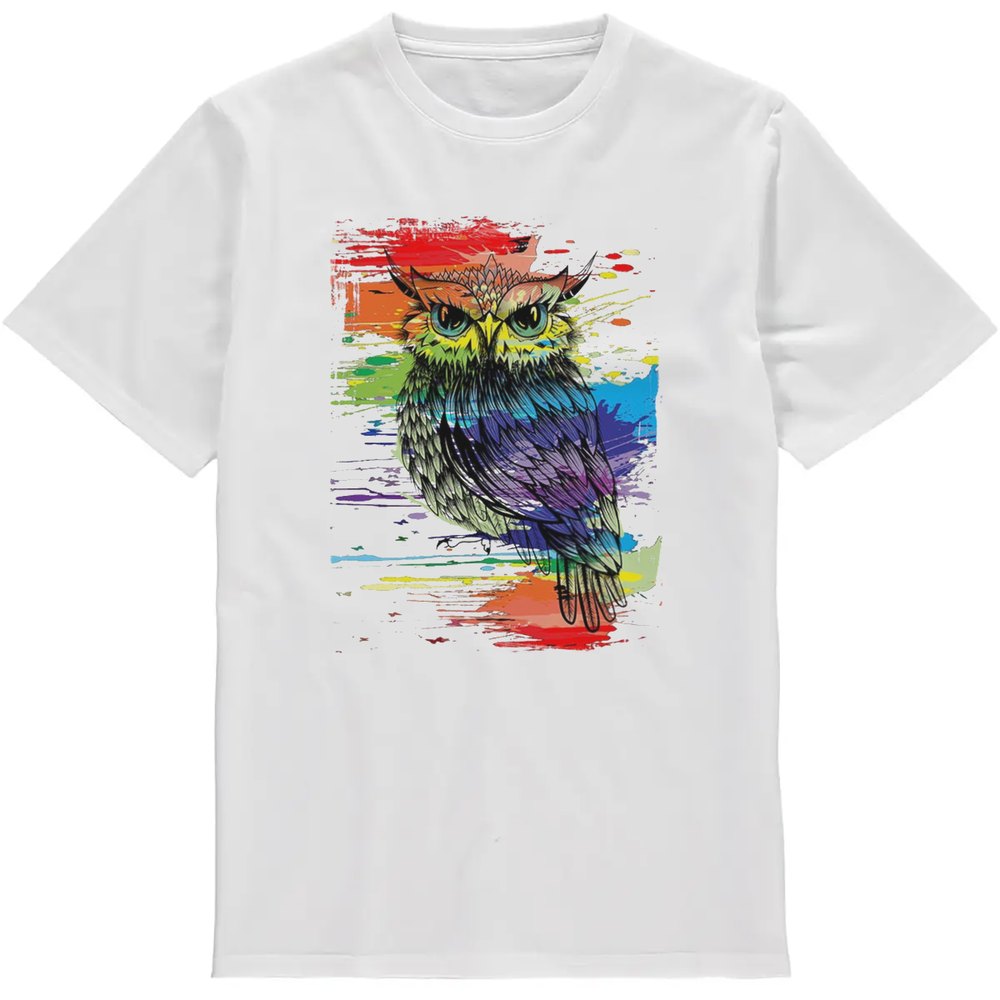 Regular Fit Printed T-Shirt Owl — image 2
