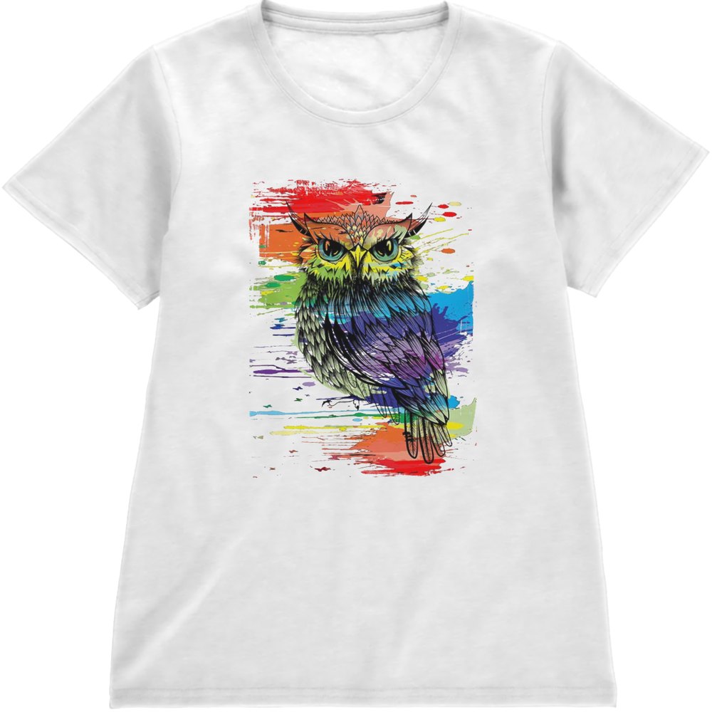 Regular Fit Printed T-Shirt Owl — image 4