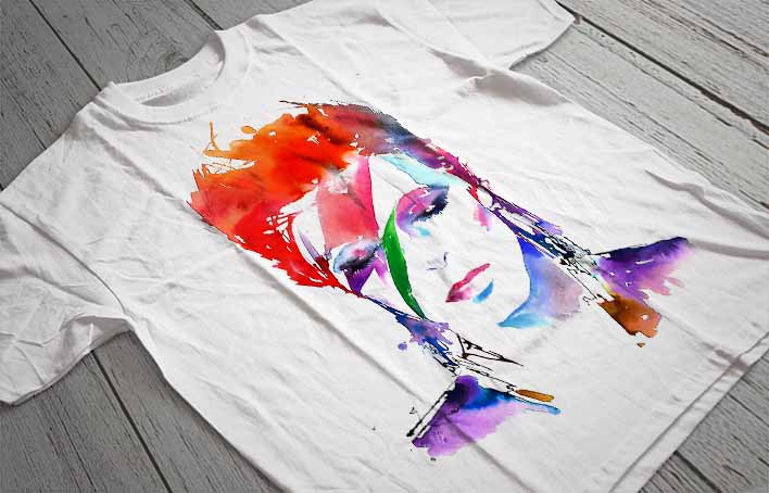 Regular Fit Printed T-Shirt David Bowie