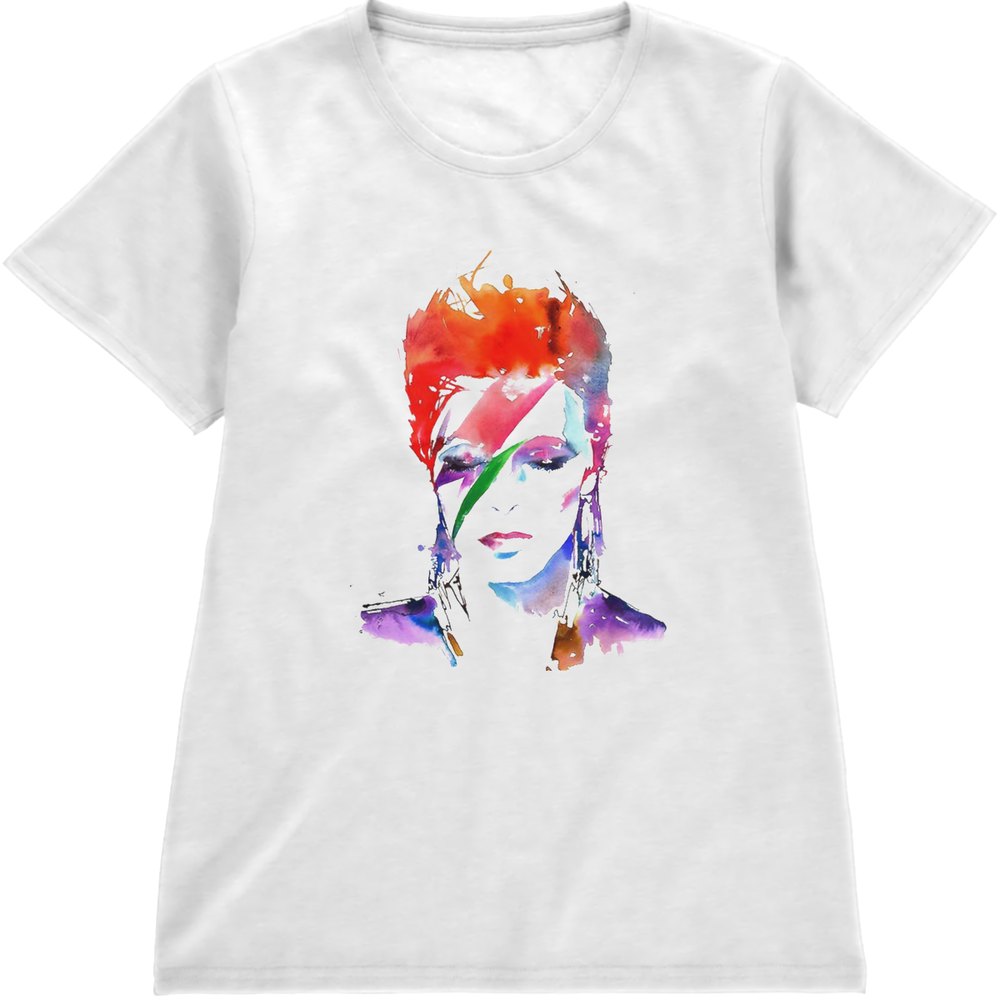 Regular Fit Printed T-Shirt David Bowie — image 4