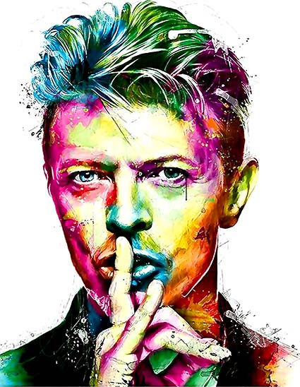 Regular Fit Printed T-Shirt David Bowie — image 6
