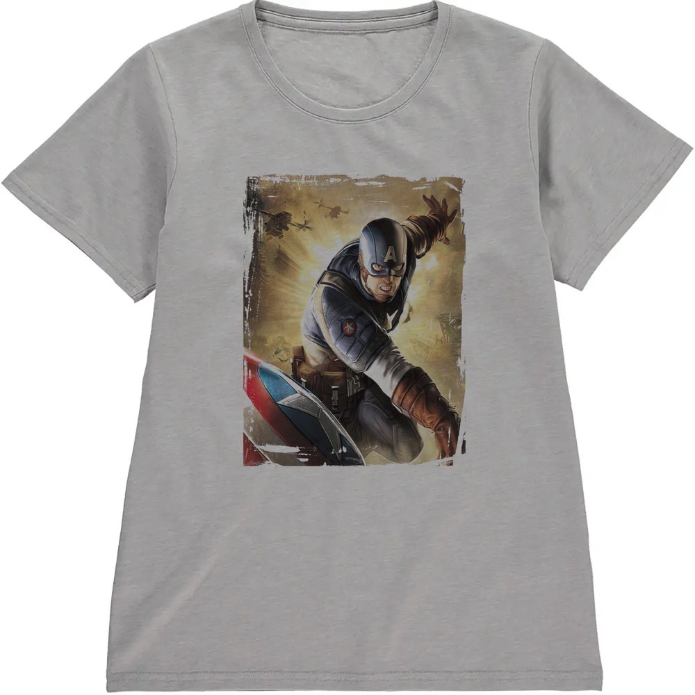 Regular Fit Printed T-Shirt Captain America — image 5