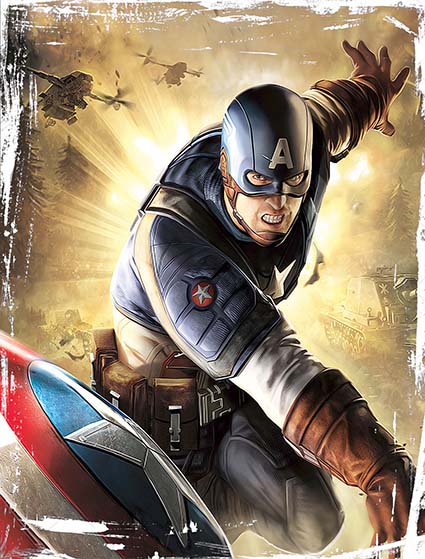 Regular Fit Printed T-Shirt Captain America — image 6