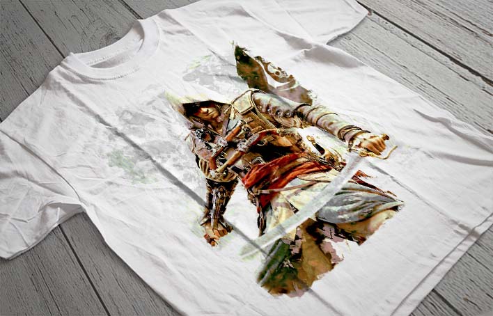 Regular Fit Printed T-Shirt Assassin's Creed