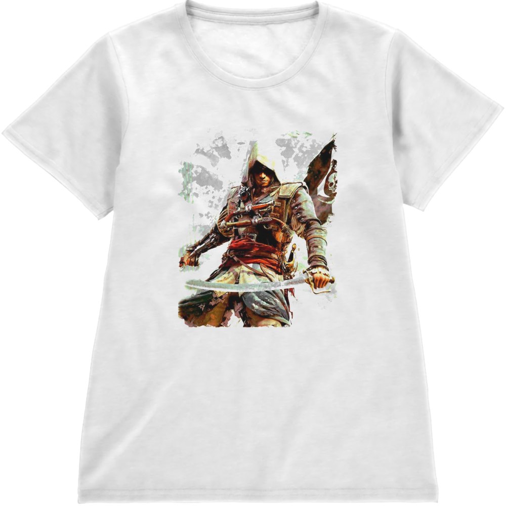 Regular Fit Printed T-Shirt Assassin's Creed — image 4