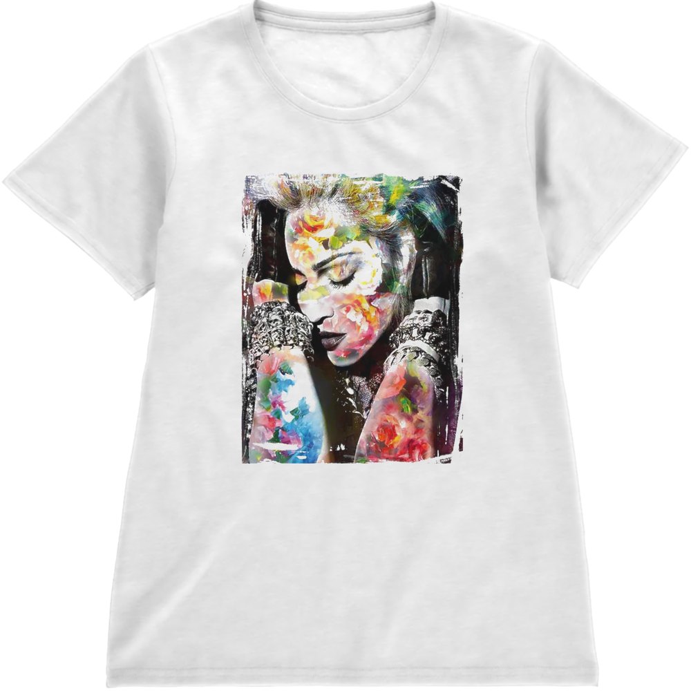 Regular Fit Printed T-Shirt Madonna — image 4