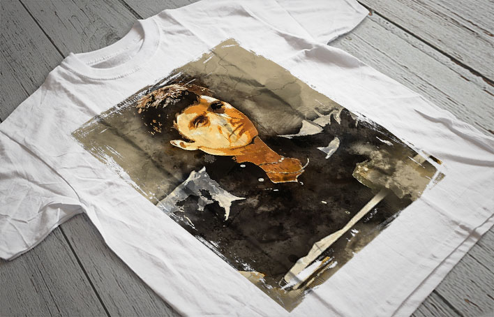Regular Fit Printed T-Shirt Al Pacino