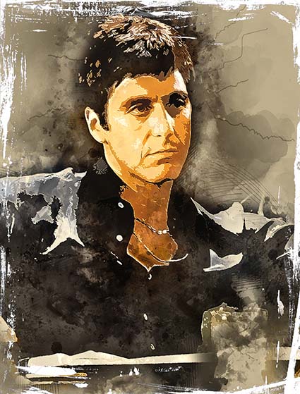 Regular Fit Printed T-Shirt Al Pacino — image 6