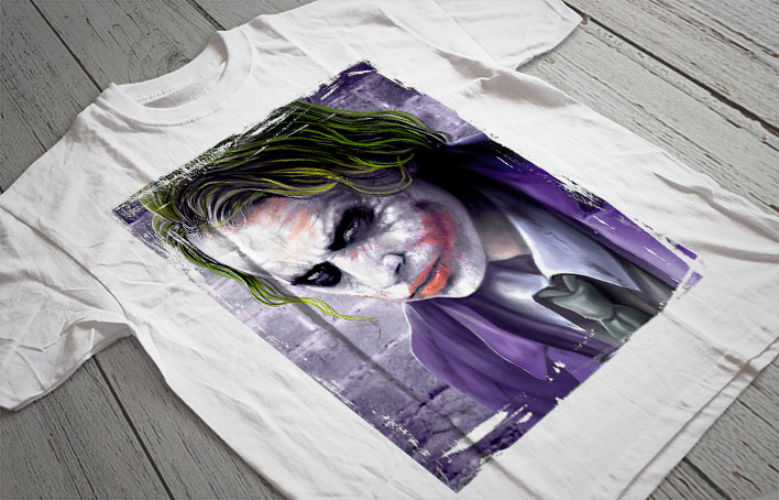 Regular Fit Printed T-Shirt Joker