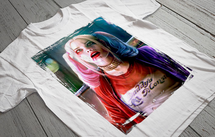 Regular Fit Printed T-Shirt Harley Quinn