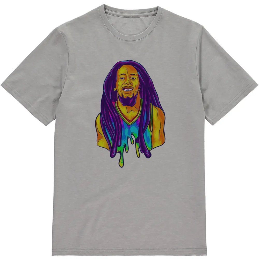 Regular Fit Printed T-Shirt Bob Marley — image 3