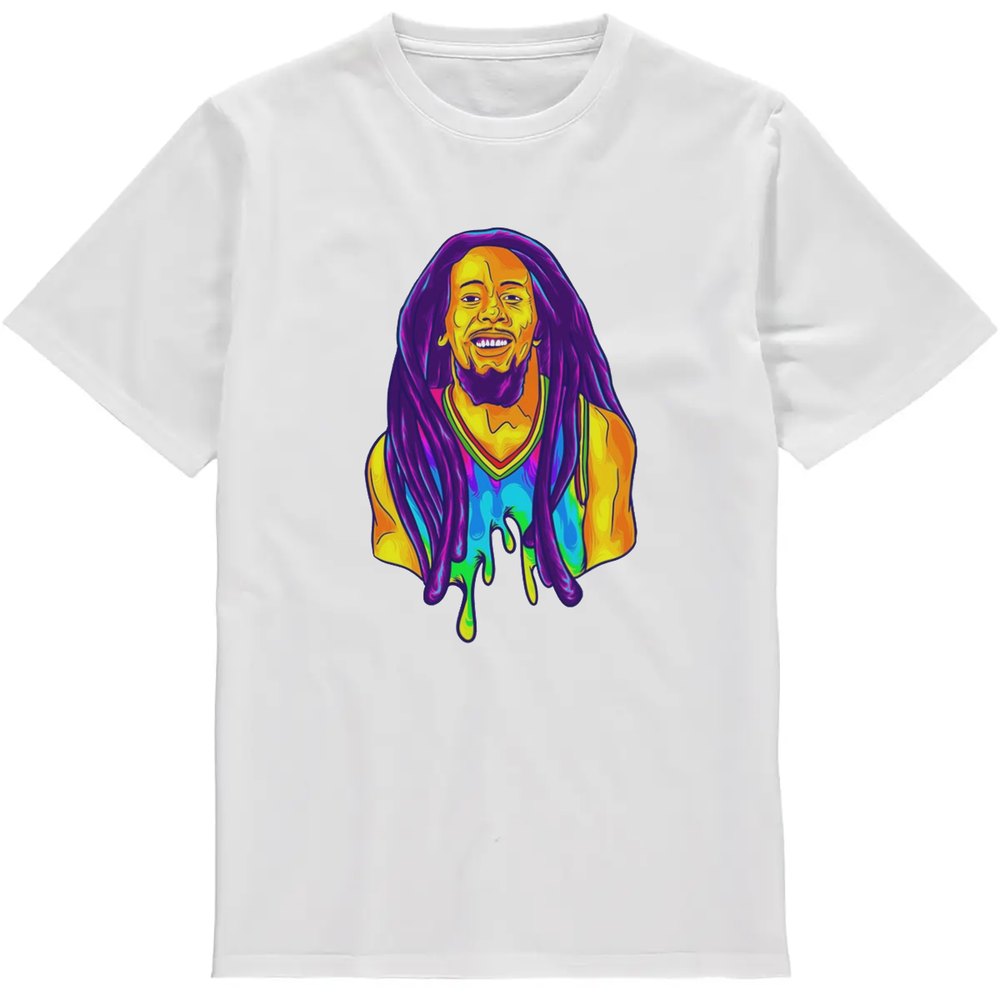 Regular Fit Printed T-Shirt Bob Marley — image 2