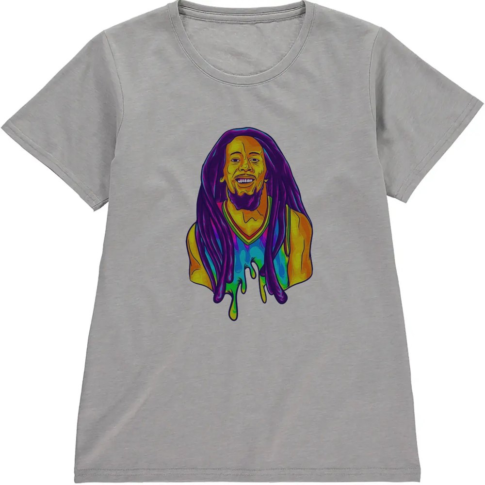 Regular Fit Printed T-Shirt Bob Marley — image 5