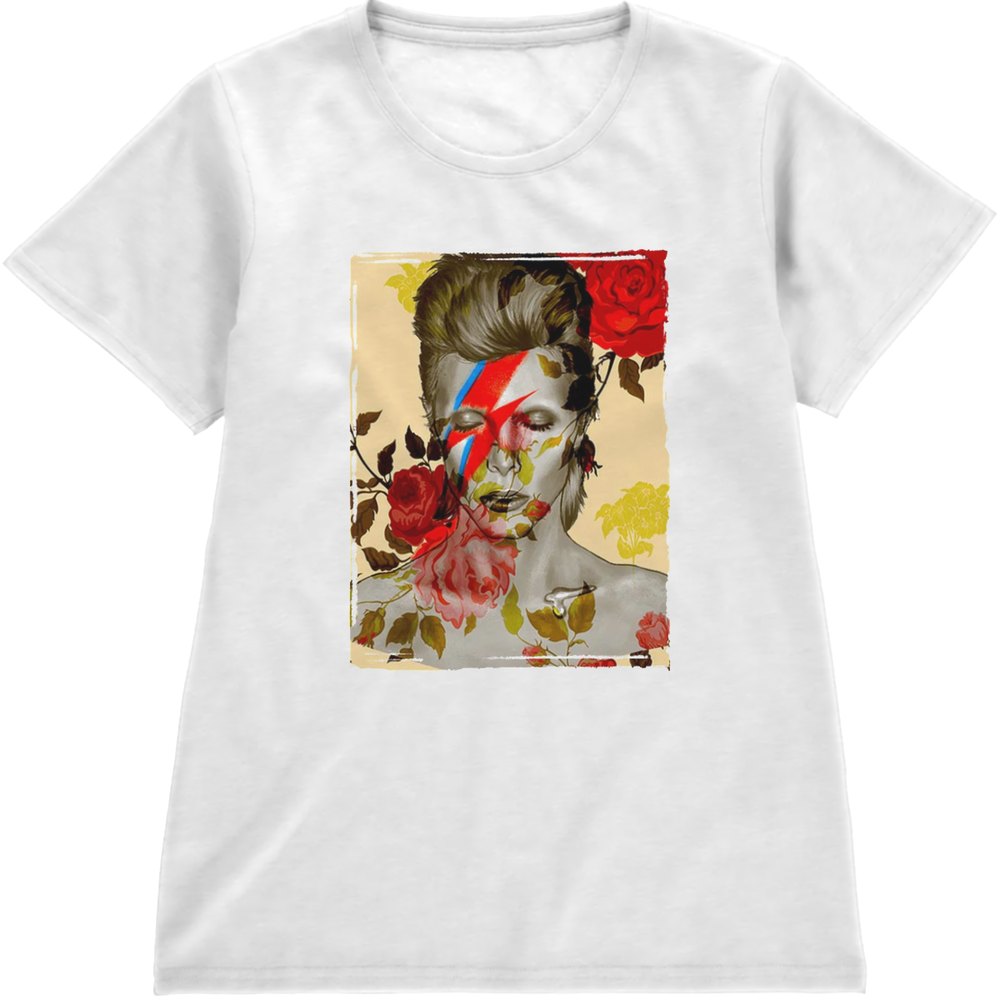 Regular Fit Printed T-Shirt David Bowie — image 4