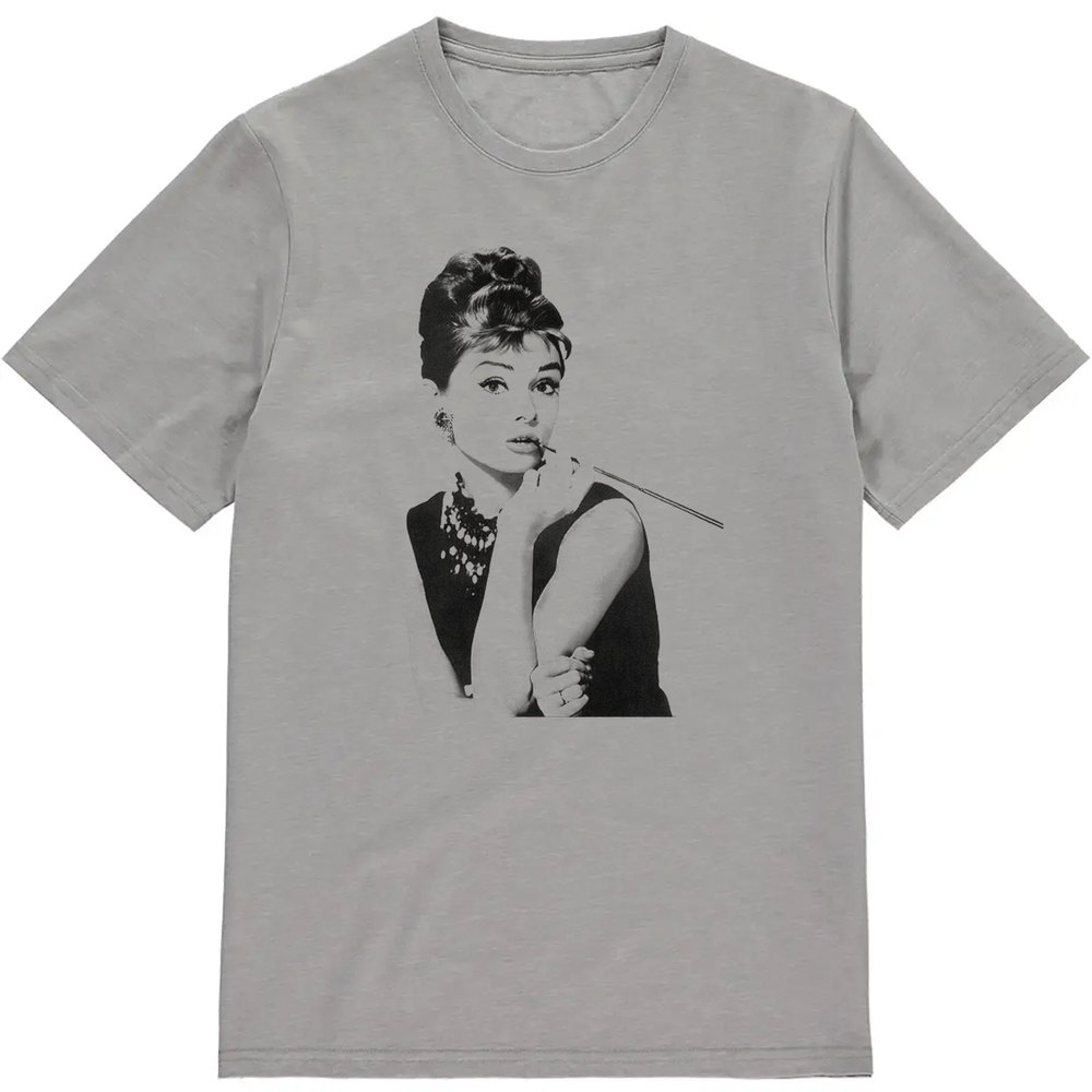 Regular Fit Printed T-Shirt Audrey Hepburn — image 3