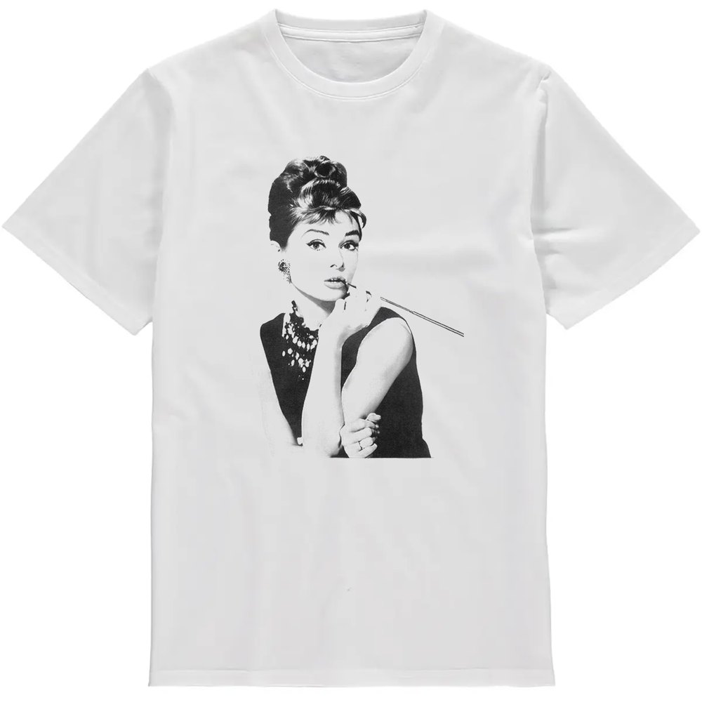 Regular Fit Printed T-Shirt Audrey Hepburn — image 2