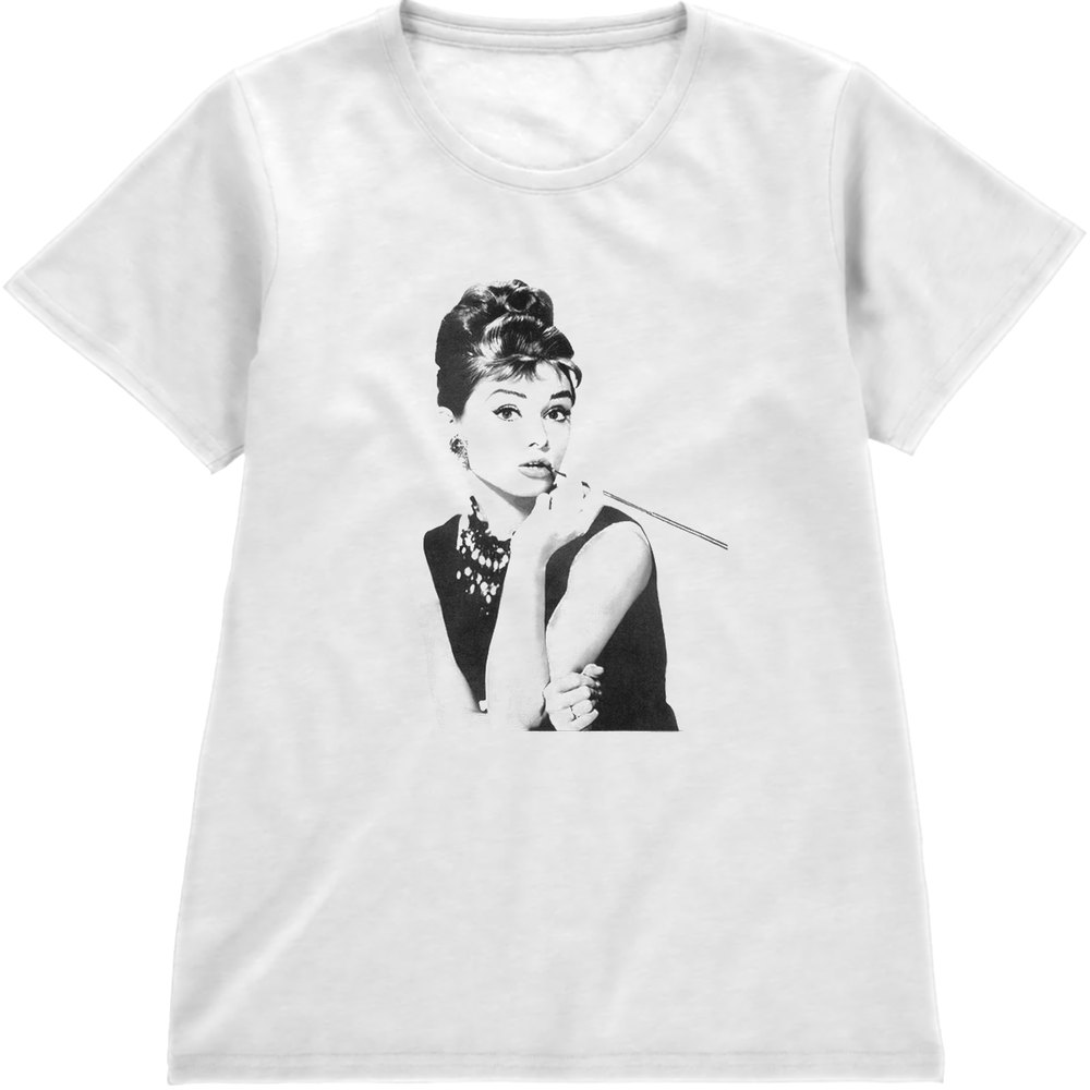 Regular Fit Printed T-Shirt Audrey Hepburn — image 4