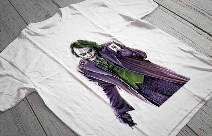 Regular Fit Printed T-Shirt Joker