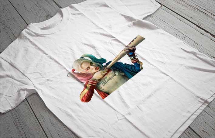 Regular Fit Printed T-Shirt Harley Quinn