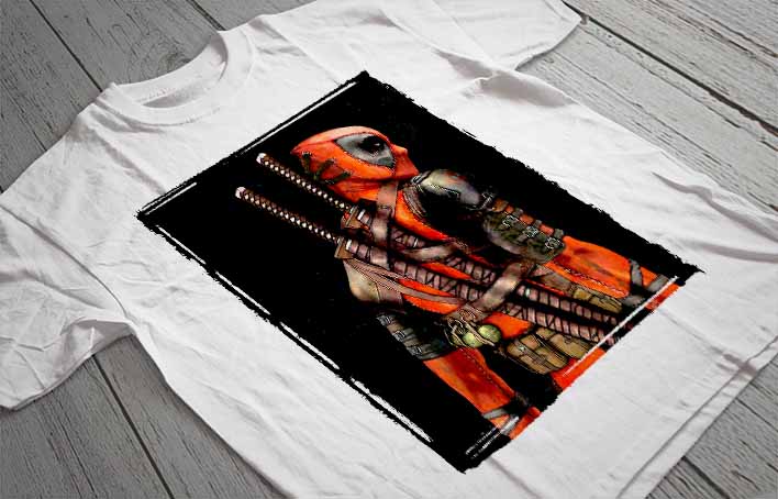 Regular Fit Printed T-Shirt Deadpool
