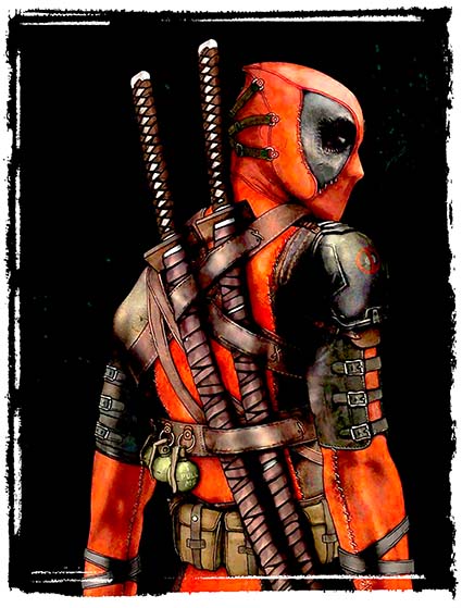 Regular Fit Printed T-Shirt Deadpool — image 6