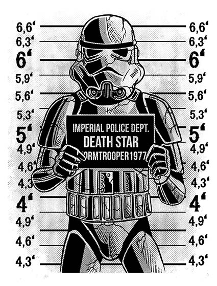 Regular Fit Printed T-Shirt Storm Trooper — image 6