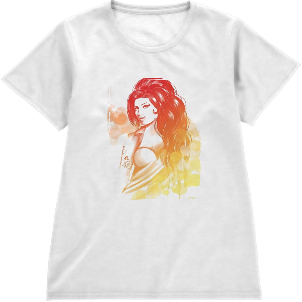 Regular Fit Printed T-Shirt Amy Winehouse — image 4