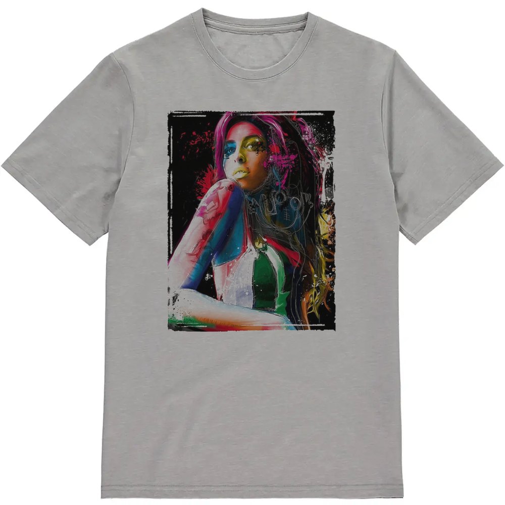 Regular Fit Printed T-Shirt Amy Winehouse — image 3