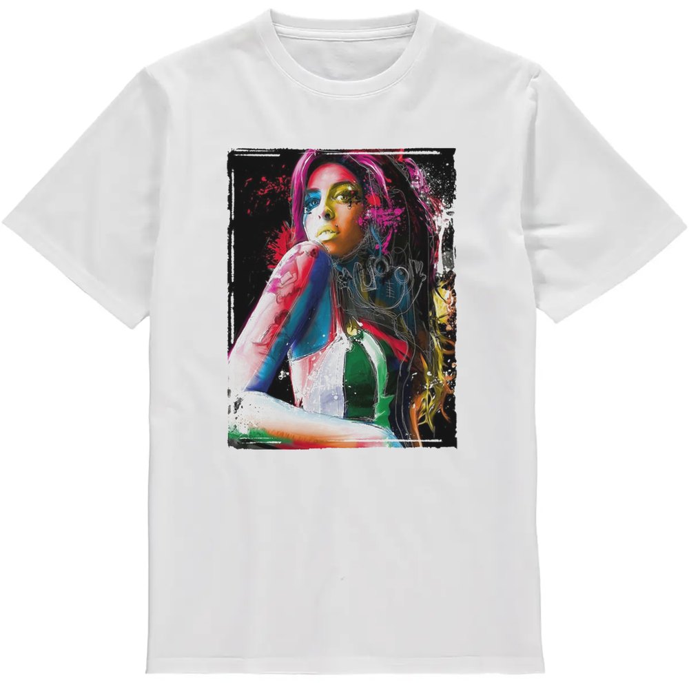 Regular Fit Printed T-Shirt Amy Winehouse — image 2