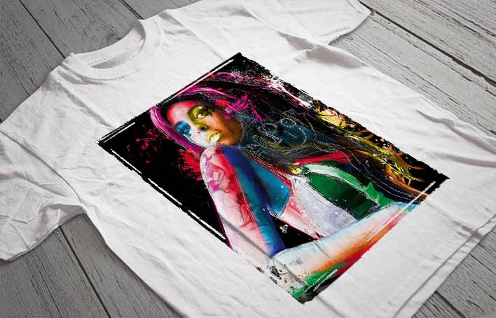 Regular Fit Printed T-Shirt Amy Winehouse