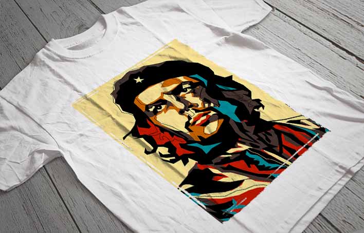 Regular Fit Printed T-Shirt Che Guevara