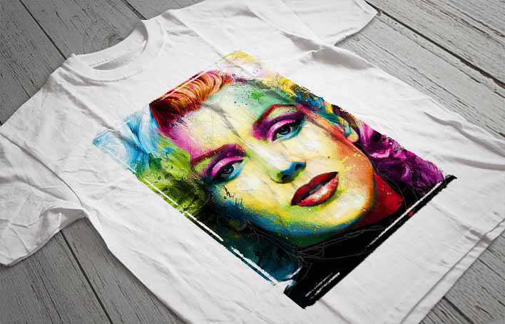 Regular Fit Printed T-Shirt Marilyn Monroe