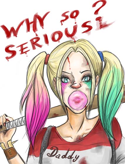 Regular Fit Printed T-Shirt Harley Quinn — image 6