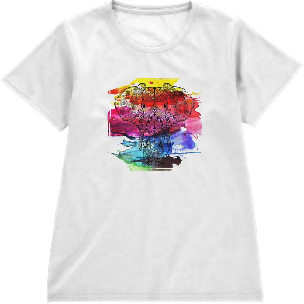 Regular Fit Printed T-Shirt Elephant — image 4