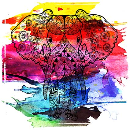 Regular Fit Printed T-Shirt Elephant — image 6