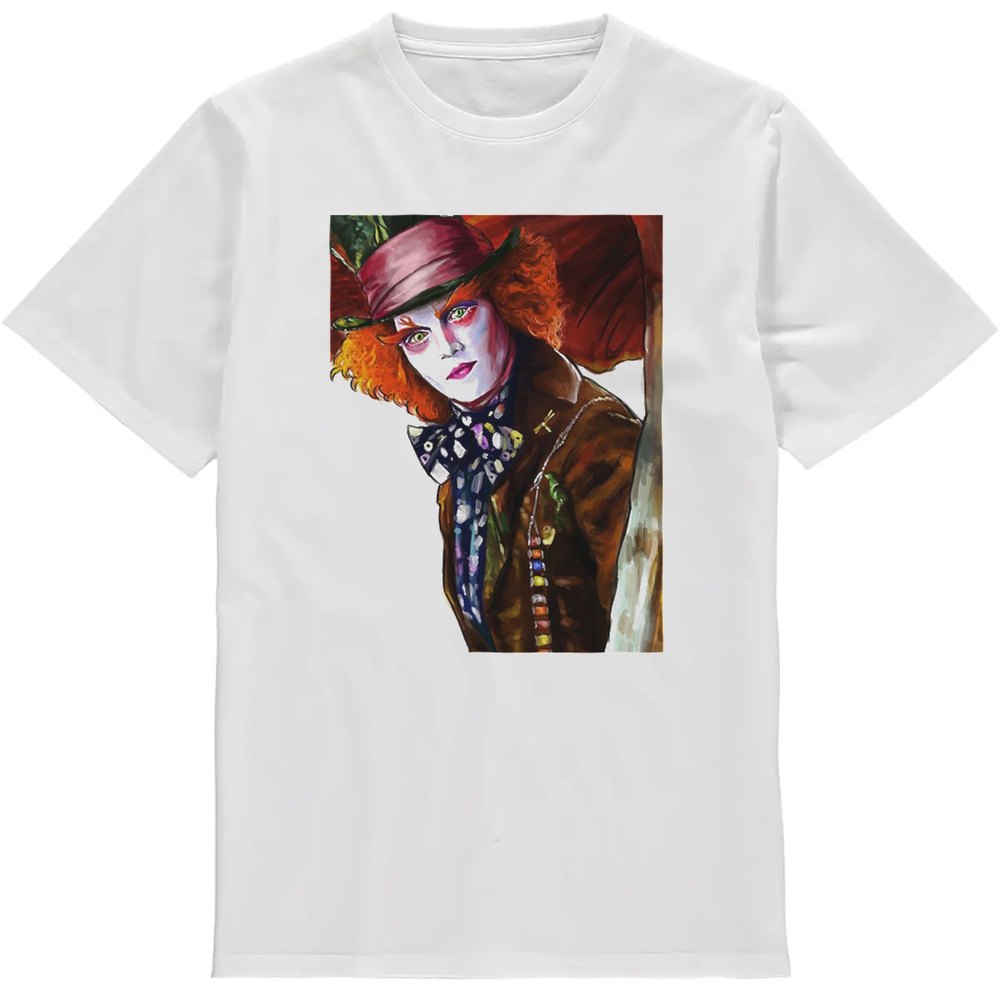 Regular Fit Printed T-Shirt Mad Hatter — image 2
