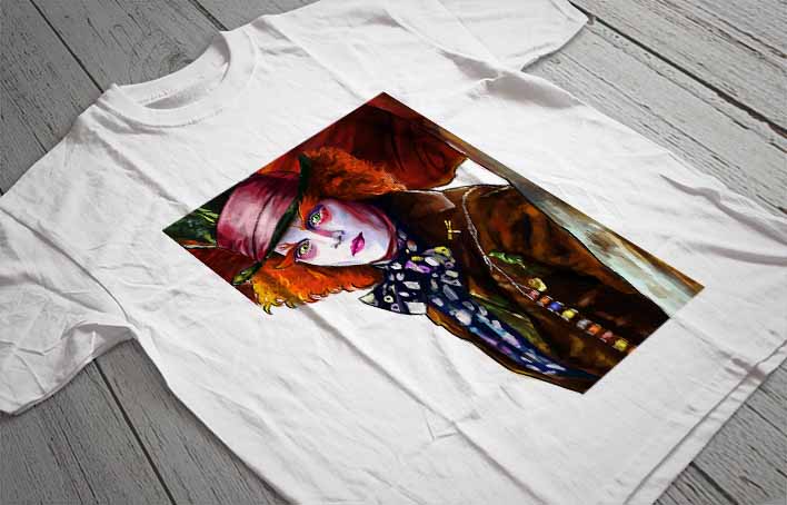 Regular Fit Printed T-Shirt Mad Hatter