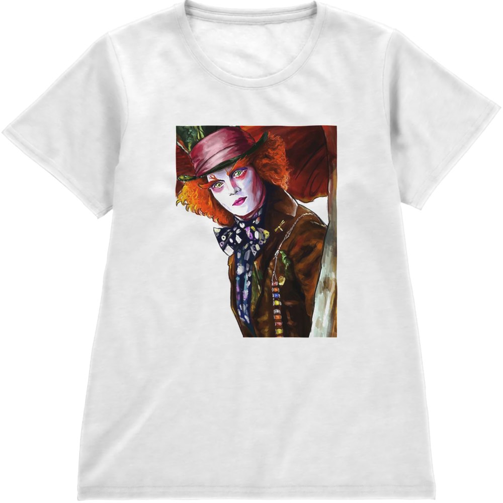 Regular Fit Printed T-Shirt Mad Hatter — image 4