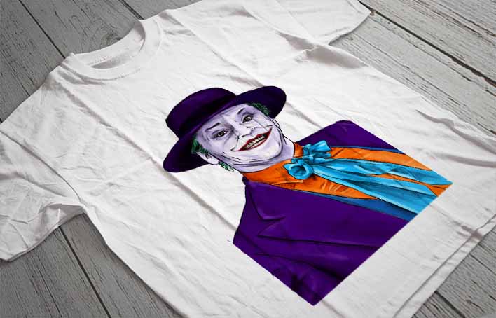 Regular Fit Printed T-Shirt Joker