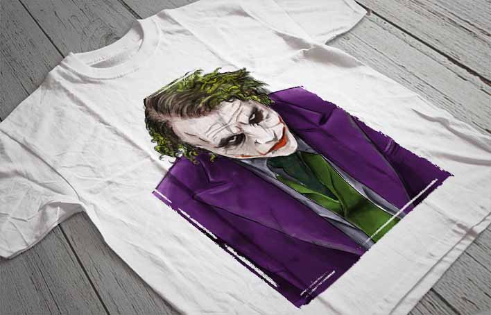 Regular Fit Printed T-Shirt Joker