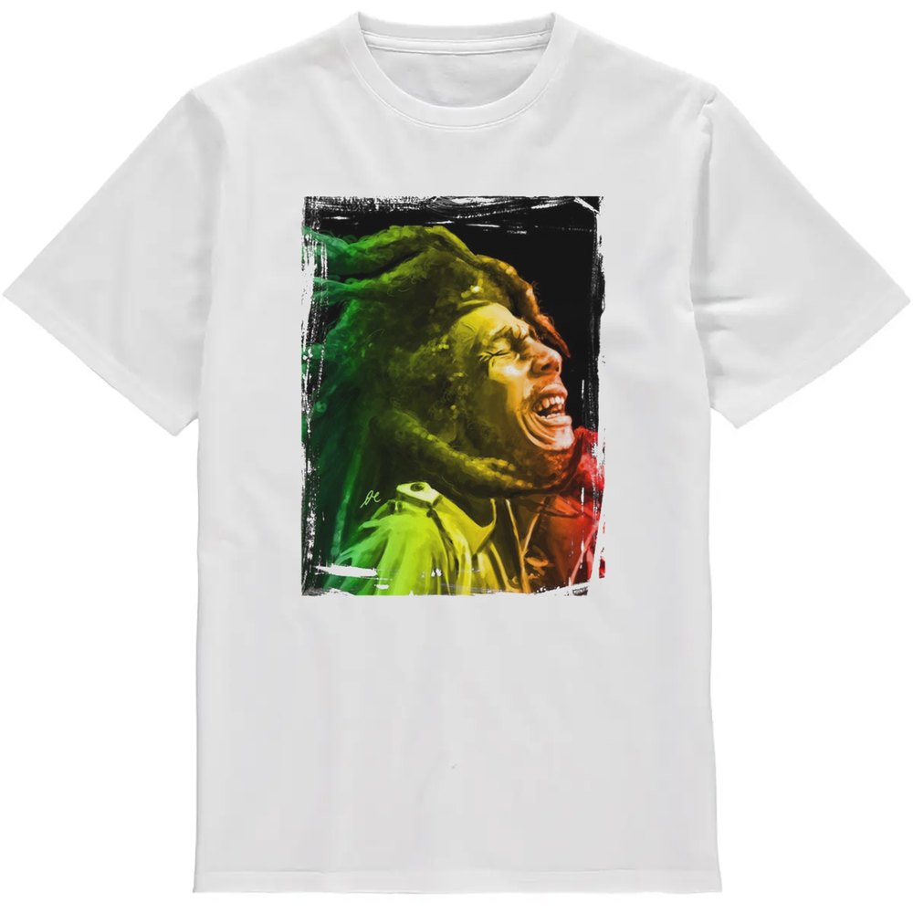 Regular Fit Printed T-Shirt Bob Marley — image 2