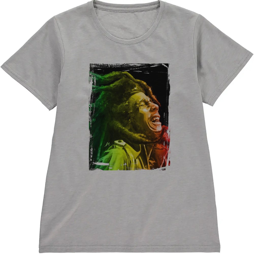 Regular Fit Printed T-Shirt Bob Marley — image 5