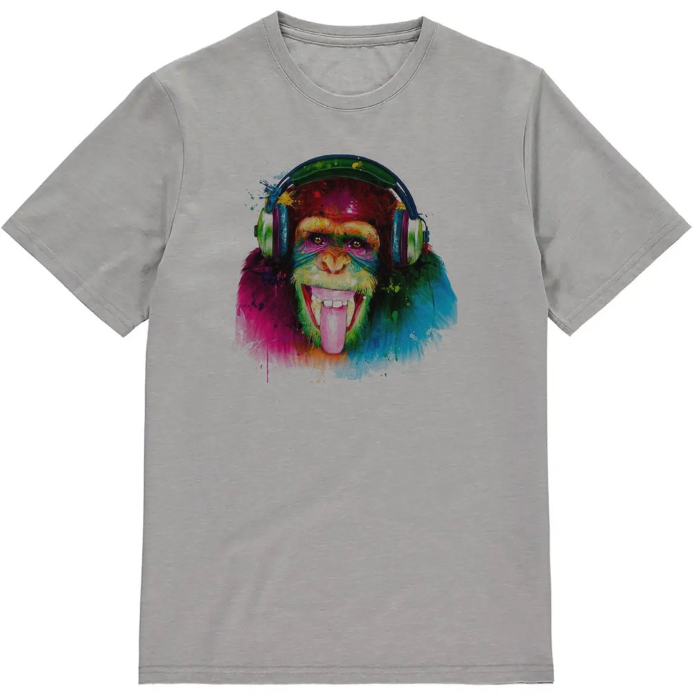 Regular Fit Printed T-Shirt Monkey — image 3