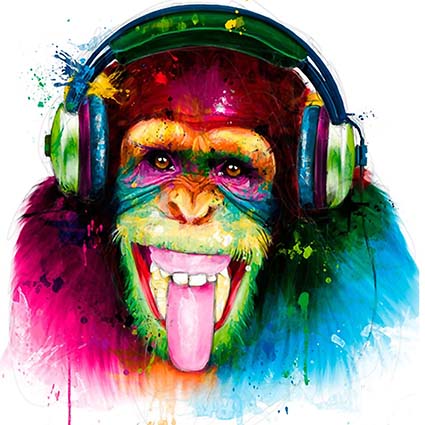Regular Fit Printed T-Shirt Monkey — image 6
