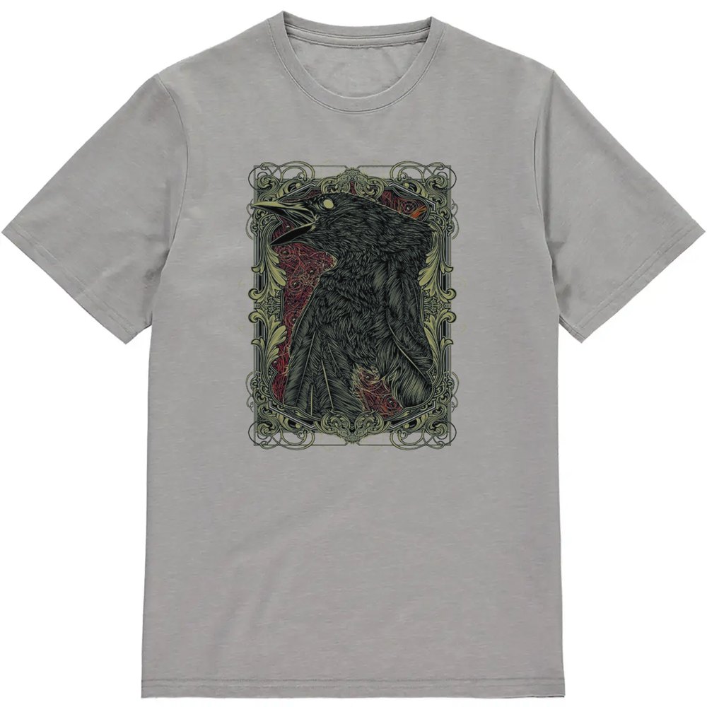 Regular Fit Printed T-Shirt Raven — image 3