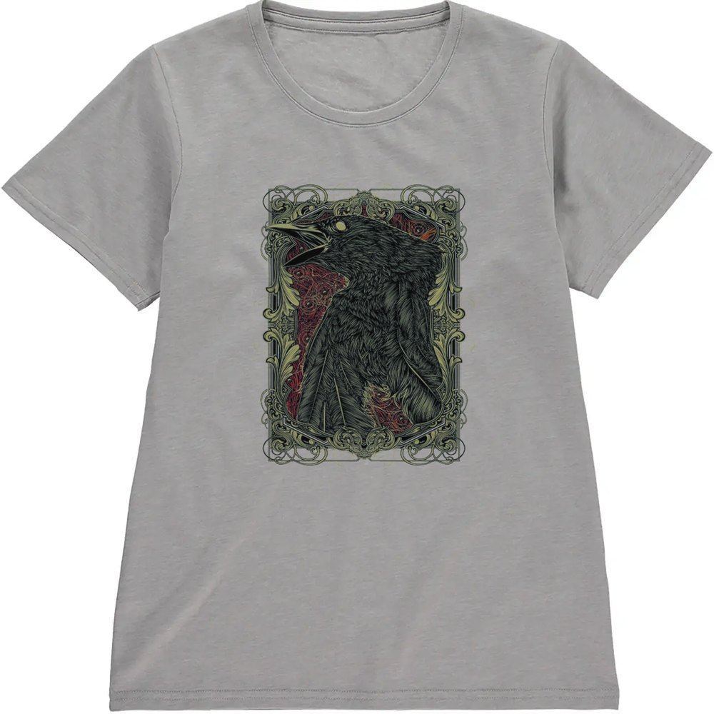 Regular Fit Printed T-Shirt Raven — image 5